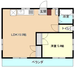 ブルーハイツ【3階】の間取り