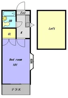 セドルハイム三鷹A【1階】の間取り