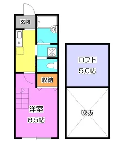 エステートガーデン所沢【1階】の間取り