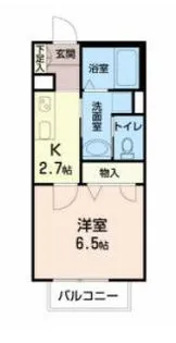 山形県山形市東原町1【アパート】の間取り