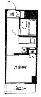 スカイパレス町田【4階】の間取り