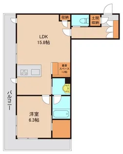 フォルトゥーナ【2階】の間取り