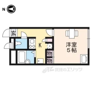レオパレスヴォワール【2階】の間取り
