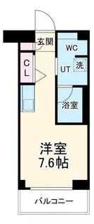 マテリア横浜North【2階】の間取り