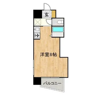 広島県福山市御門町2丁目【マンション】の間取り