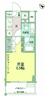 SIL西五反田【5階】の間取り