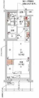 東京都新宿区北新宿1【マンション】の間取り