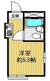 カスティル改代町【1階】の間取り