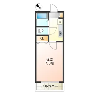 マキ沼袋【1階】の間取り