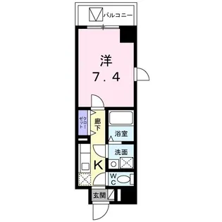 エテルネル・パレ【2階】の間取り
