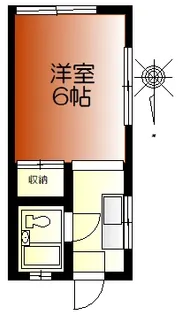 東京都世田谷区尾山台3【アパート】の間取り