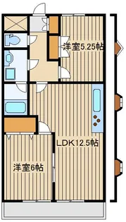 ミヤビヒルズ大泉学園A【2階】の間取り