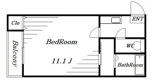 リブレア蘇我【1階】の間取り
