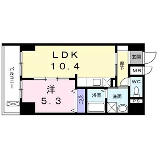 ポルカ エラン【8階】の間取り