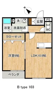 シルフソア台原【1階】の間取り