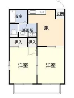 ペパーミントハウス【2階】の間取り