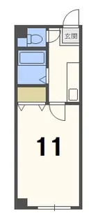 ベルファーレ白石【2階】の間取り