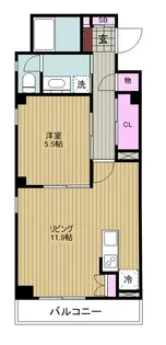 CASA298【3階】の間取り