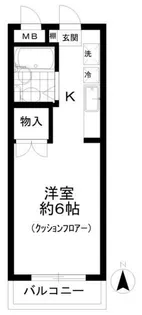 シャーリーハイツ【2階】の間取り