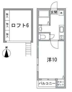 グリーンフォレスト【2階】の間取り