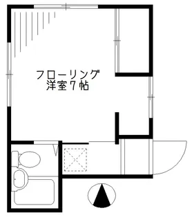 メゾンヤコウ【2階】の間取り