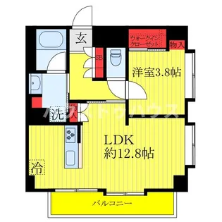 妙義坂マンション【12階】の間取り