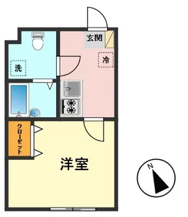 東京都江戸川区江戸川3【マンション】の間取り