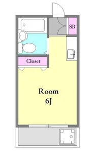 ヒルズ河田町【3階】の間取り