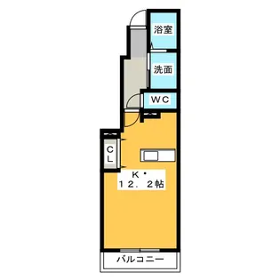 ラフレシール I【1階】の間取り