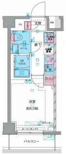 GENOVIAお花茶屋IIskygarden【3階】の間取り