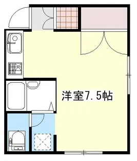 コーポクロツ【2階】の間取り