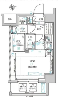 レグラス横濱保土ヶ谷【3階】の間取り