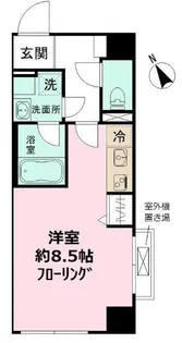 LEO六拾番館【3階】の間取り