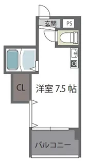 ダゼアマンション【8階】の間取り