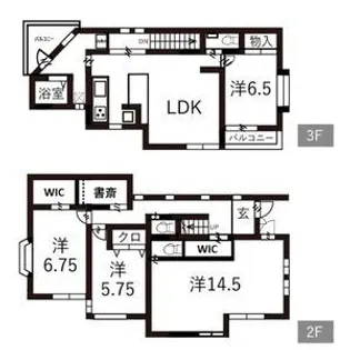 ステージKの間取り