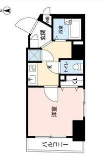 ブライズ後楽園【7階】の間取り