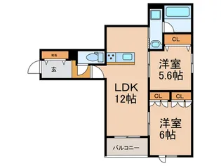 HEBEL MAISON 野江【3階】の間取り