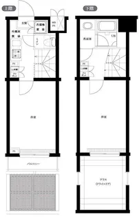 ルーブル早稲田六番館【2階】の間取り