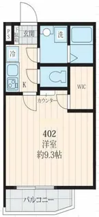 フォセット志村坂上【4階】の間取り