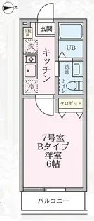 ジョイヒロック【1階】の間取り