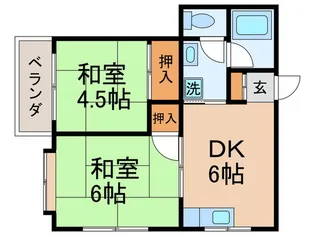 ハイムクリスタル【3階】の間取り