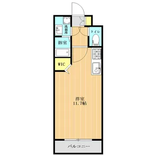 レオ リヤンド【5階】の間取り