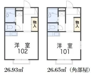 OGE EAST(オウゲ イースト)【1階】の間取り