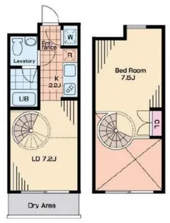 KTテラス【1階】の間取り