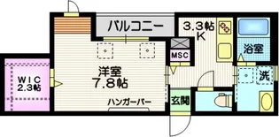 サニーハイツ目黒【3階】の間取り