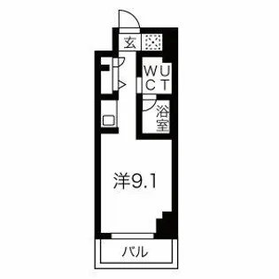 スパシエ東神奈川【5階】の間取り