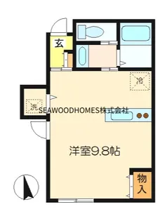 TSUBAKIテラス【1階】の間取り