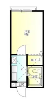 日好コーポ【2階】の間取り