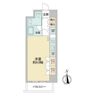 S-FORT桜山【4階】の間取り
