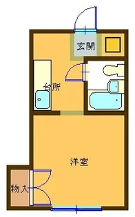 メゾン美光【1階】の間取り